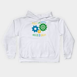 mechanical-engineering Kids Hoodie